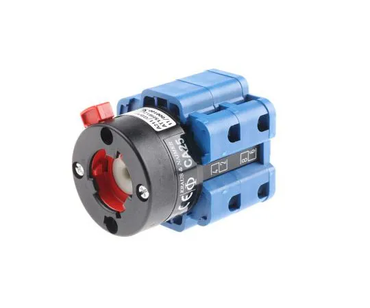 63-7485-98　Kraus & Naimer, DP 3 Position 60° Rotary Switch, 690 V, 32 A, Rotary Knob Actuator　CA25A211/GBA001*FT