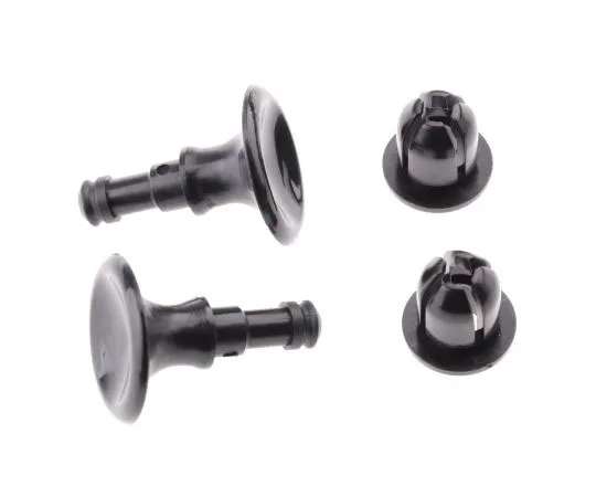 63-7451-37　Black Plain Nylon Snap Rivet, 2 → 4.2 mm Thickness　SLP1LB.SLG1LB