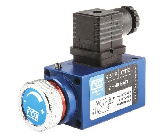 63-7476-16　RS PRO Pressure Switch, G 1/4 2bar to 40 bar　296-9989