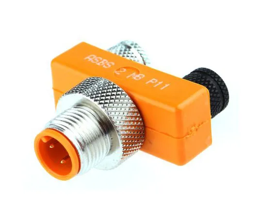 63-7450-01　Belden Tee 3 Pole M12 Plug to 3 Pole M8 Socket Adapter　ASBS2-M8