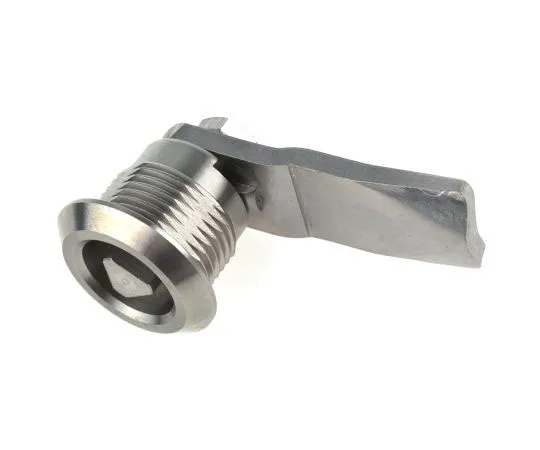 63-7497-81　Steinbach & Vollman Panel to Tongue Depth 20mm Stainless Steel Triangular Lock, Key to unlock　6801816