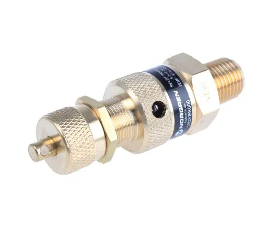 63-7526-19　Norgren Pressure Relief Valve, 1/4 in G 1/4 Male　1002/BR000