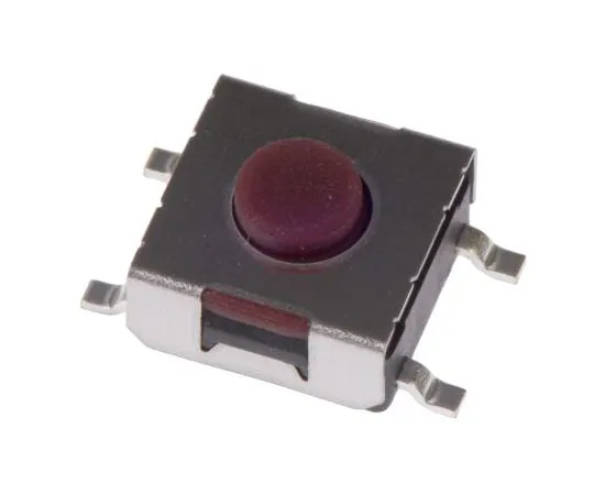 63-7514-42　Brown Button Tactile Switch 50 mA @ 12 V dc　DTSMW69NV