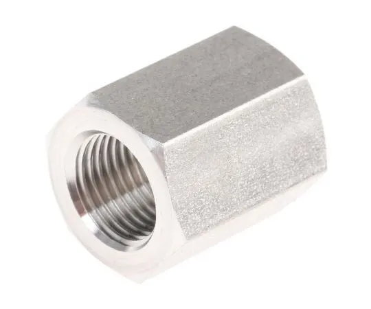 63-7484-84　Legris Stainless Steel Hexagon Straight Coupler 1/8in G(P) Female x 1/8in G(P) Female　1855 10 10