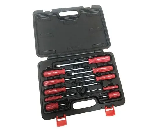 63-7436-43　RS Pro Engineers Slotted Flared; Pozidriv Screwdriver Set 10 Piece　228-4137
