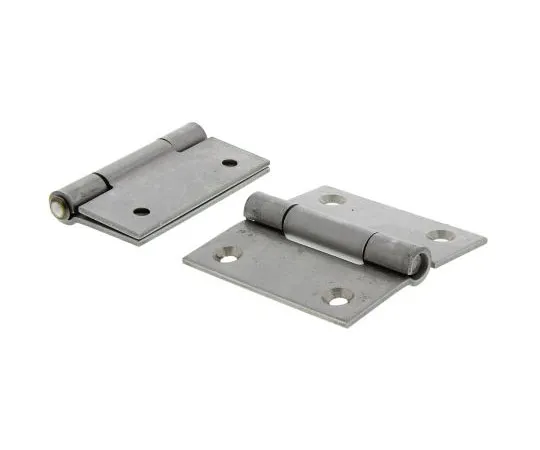 63-7493-12　Pinet Raw Stainless Steel Square Hinge with a Removable Pin Screw, 60mm x 60mm x 2mm　52-A-3612