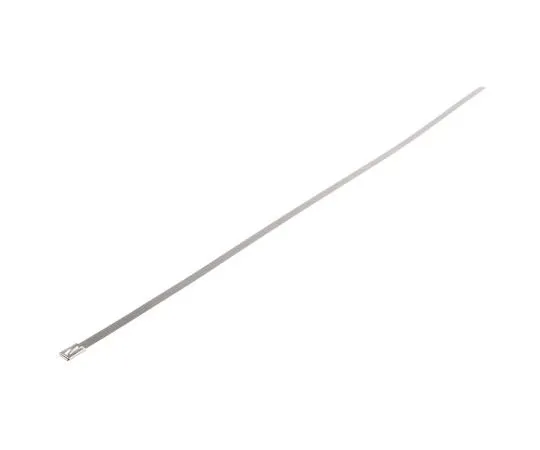 63-7381-88　RS PRO Metallic 316 Stainless Steel Roller Ball Cable Tie, 360mm x 4.6 mm　159-5329