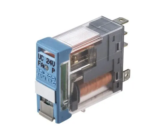 63-7498-29　RelecoC10 SPDT Non-Latching Relay PCB Mount, 24V ac Coil, 6A　C10-T13BX / AD 24 V