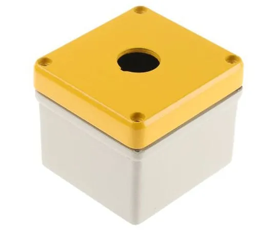 63-7479-71　Eaton M22 Push Button Enclosure, 1 Hole RAL7032, 22mm Diameter Aluminium　118456 & M22-I1MGE-SAL