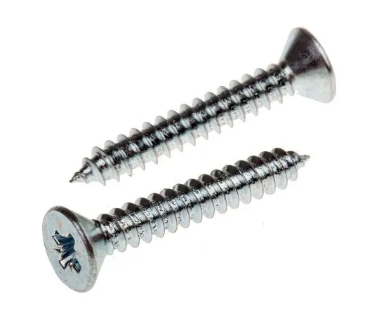 63-7627-52　RS Pro Bright Zinc Plated Steel Self Tapping Screw N°10 x 1.1/4in Long 32mm Long　546-5597