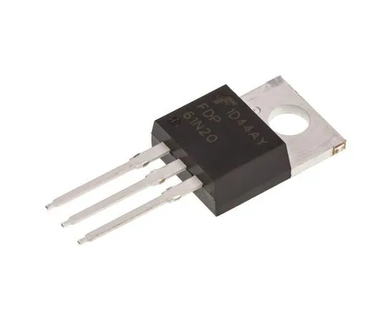 63-7670-14　FDP61N20 N-Channel MOSFET, 61 A, 200 V UniFET, 3-Pin TO-220AB ON Semiconductor　FDP61N20