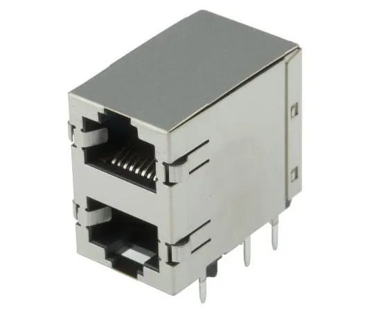 63-7637-45　TE Connectivity, Female Cat5 RJ45 Connector　5569381-1