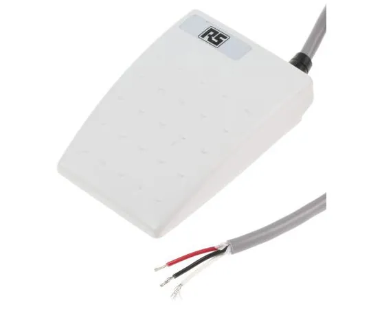 63-7603-17　General Purpose Foot Switch, Thermoplastic Momentary SP-CO 3 A 24V IPX7　6224-GBFB-ZCZC-001