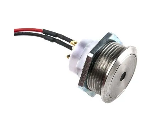 63-7714-50　ITW Single Pole Single Throw (SPST) Momentary Blue LED Push Button Switch, IP67, 19.25 (Dia.)mm, Panel Mount　48M 111B
