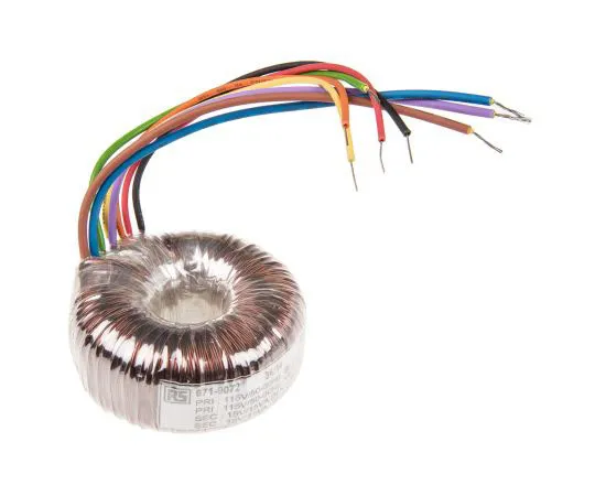 63-7670-94　2 Output Toroidal Transformer, 30VA, 2 x 15V ac　173-0090