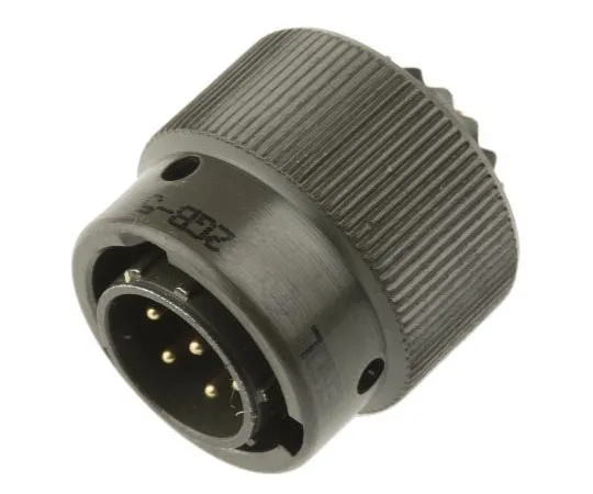 63-7620-90　Amphenol 62GB Series, 7 Way Cable Mount MIL Spec Circular Connector Plug, Pin Contacts,Shell Size 10, Bayonet Coupling,　62GB-56T10-07PN