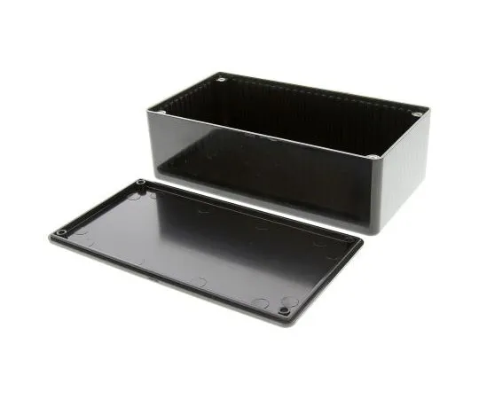 63-7586-04　Hammond 1591, ABS Enclosure, IP54, 150 x 80 x 50mm　1591DBK