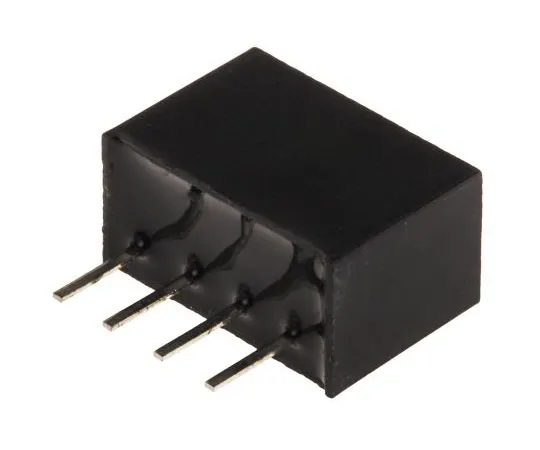 63-7587-16　Recom ROM 1W Isolated DC-DC Converter Through Hole, Voltage in 10.8 → 13.2 V dc, Voltage out 5V dc　ROM-1205S