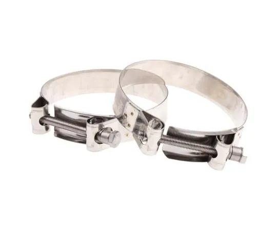 63-7712-61　MIKALOR Stainless Steel Bolt Drive, 25mm Band Width, 104mm - 112mm Inside Diameter　M0301324-3