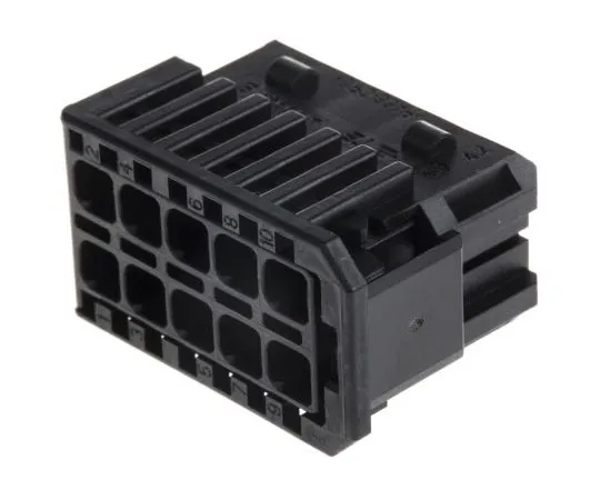 63-7684-79　TE Connectivity AMP MCP 2.8 Female Connector Housing, 5.5mm Pitch, 10 Way, 2 Row　1418994-1