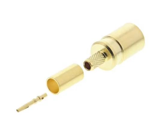 63-7742-16　Telegartner Cable Mount SMB Connector, 50Ω Impedance, Crimp Termination, RG174/U, RG188 A/U, RG316/U cable type　J01161A0691