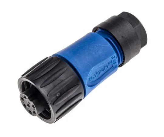 63-7621-08　Amphenol Eco-Mate Series Cable Mount Connector, 7 contacts Socket　C01610D00601010