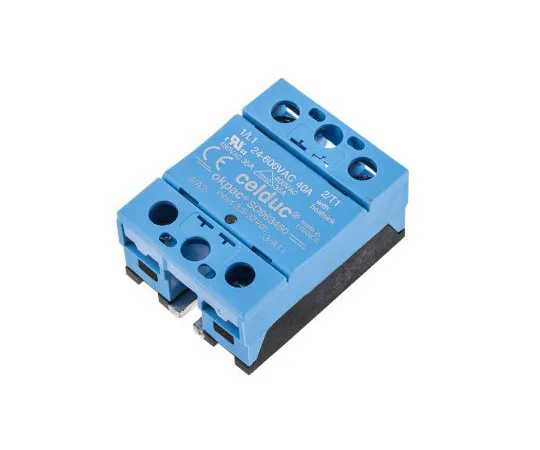 63-7591-28　Celduc 40 A Solid State Relay, Zero Crossing, Chassis Mount, Triac, 600 V rms Maximum Load　SO963460