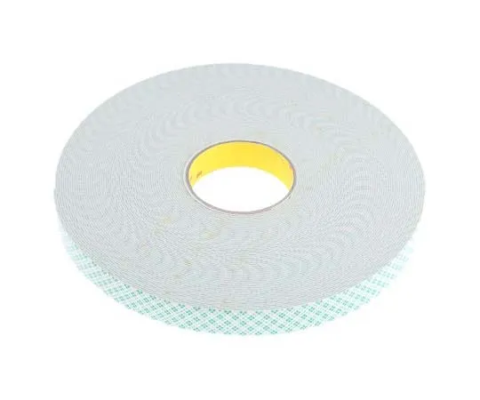 63-7713-27　3M 4026 White Foam Tape, 25mm x 33m, 1.6mm Thick　3M 4026 25MM X 33M