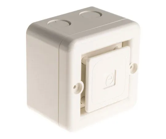 63-7639-41　Sonora White 10 Tone Electronic Sounder, 10 → 30 V dc, 100dB at 1 Metre　SONF1DC24W