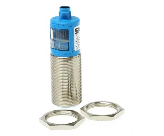 63-7709-23　Sick Ultrasonic Sensor Barrel M30 x 1.5, 60 → 350 mm, PNP, M12 - 5 Pin IP67　UM30-212112