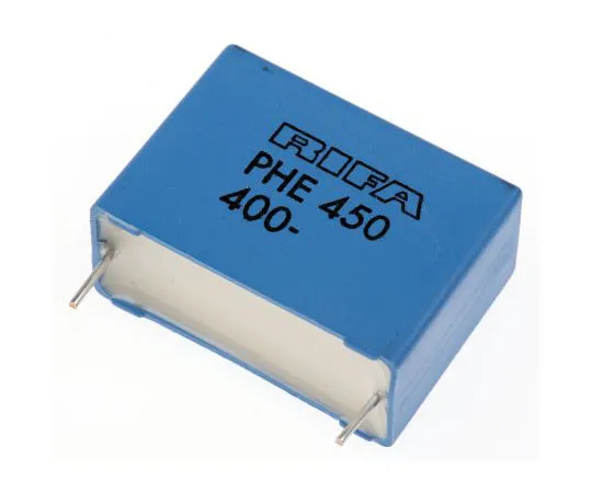 63-7625-61　KEMET 1μF Polypropylene Capacitor PP 250 V ac, 400 V dc ±5% Tolerance Through Hole PHE450 Series　PHE450KF7100JR06L2