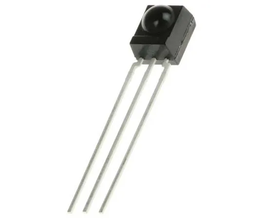 63-7730-81　Vishay TSOP4138, 38kHz IR Receiver, 950nm, 45m Range, Through Hole, 6 x 5.6 x 6.95mm　TSOP4138
