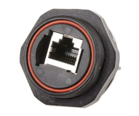 63-7653-60　Bulgin Buccaneer Series, Female Cat5e RJ45 Connector　PX0839/90