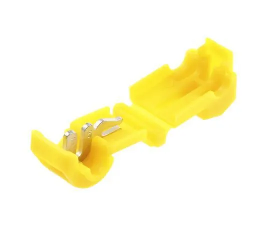 63-7599-35　RS PRO T-Tap Wire Splice Connector, Yellow, Insulated 12 AWG　510-4854