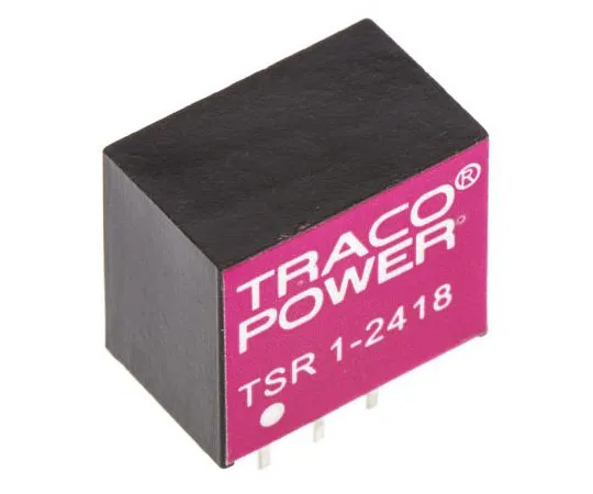 63-7658-98　TRACOPOWER Switching Regulator, 4.6 → 36V dc Input, 1.8V dc Output, 1A　TSR 1-2418