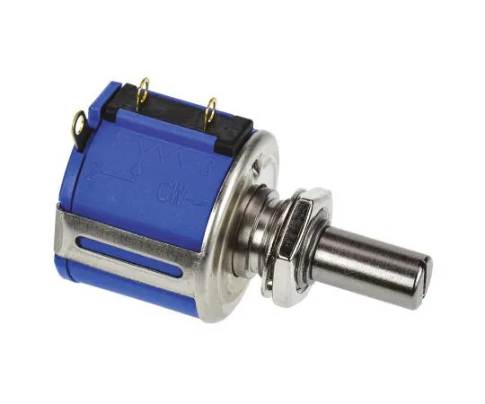 63-7609-21　Bourns 1 Gang 10 Turn Rotary Wirewound Potentiometer with a 6.35 mm Dia. Shaft, 500Ω, ±5%, 2W, Linear 3540S-1-501L　3386W-1-102LF