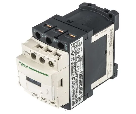 63-7631-04　Schneider Electric 3 Pole Contactor, 9 A, 12 V dc Coil, TeSys D, 3NO, 4 kW　LC1D09JD