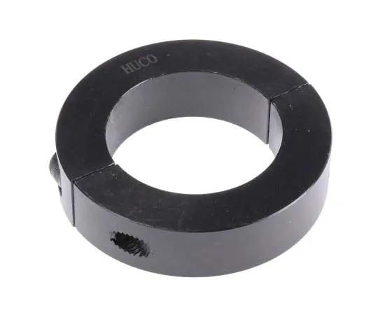 63-7699-27　Huco Collar Two Piece Clamp Screw, Bore 50mm, OD 78mm, W 19mm, Steel　46201050