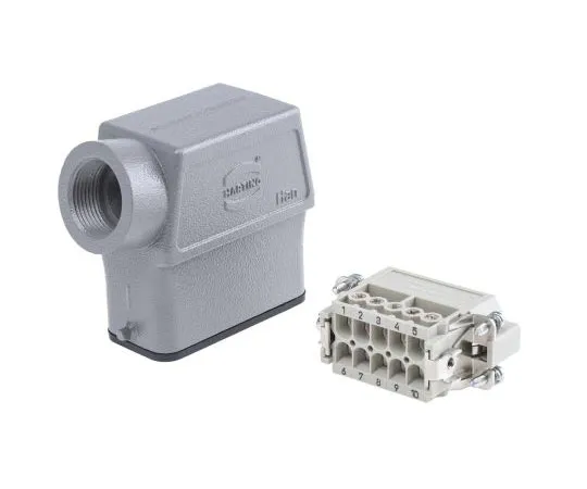 63-7567-56　Han A Series 10 + PE Way Male 16A Surface Kit, includes Hood, Insert　09200100540+09200102612