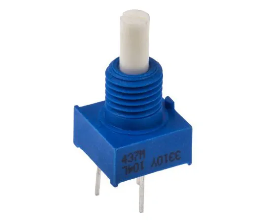 63-7608-57　Bourns 1 Gang Rotary Conductive Plastic Potentiometer with a 3.18 mm Dia. Shaft, 100kΩ, ±20%, 0.25W, Linear　3310Y-001-104L