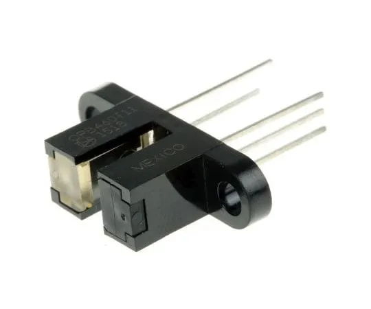 63-7555-25　OPB460T11 Optek, Screw Mount Slotted Optical Switch, Buffer, Open-Collector with 10K Pull-Up Resistor Output　OPB460T11