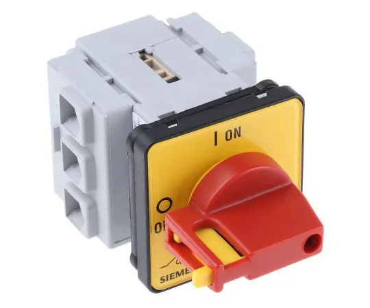 63-7605-49　3 Pole Panel Mount Non F***d Isolator Switch, 25 A, 9.5 kW, IP65　3LD2122-0TK13