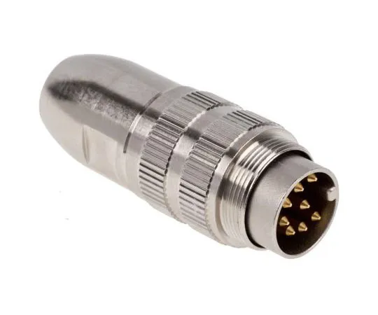 63-7615-25　Lumberg 8 Pole Din Plug Plug, DIN EN 60529, 5A, 60 V ac IP68　0332 08
