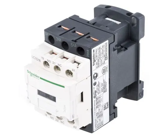 63-7653-24　Schneider Electric 3 Pole Contactor, 18 A, 230 V ac Coil, TeSys D, 3NO, 7.5 kW　LC1D18U7