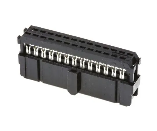 63-7553-77　TE Connectivity 26-Way IDC Connector Socket for Cable Mount, 2-Row　1658621-6