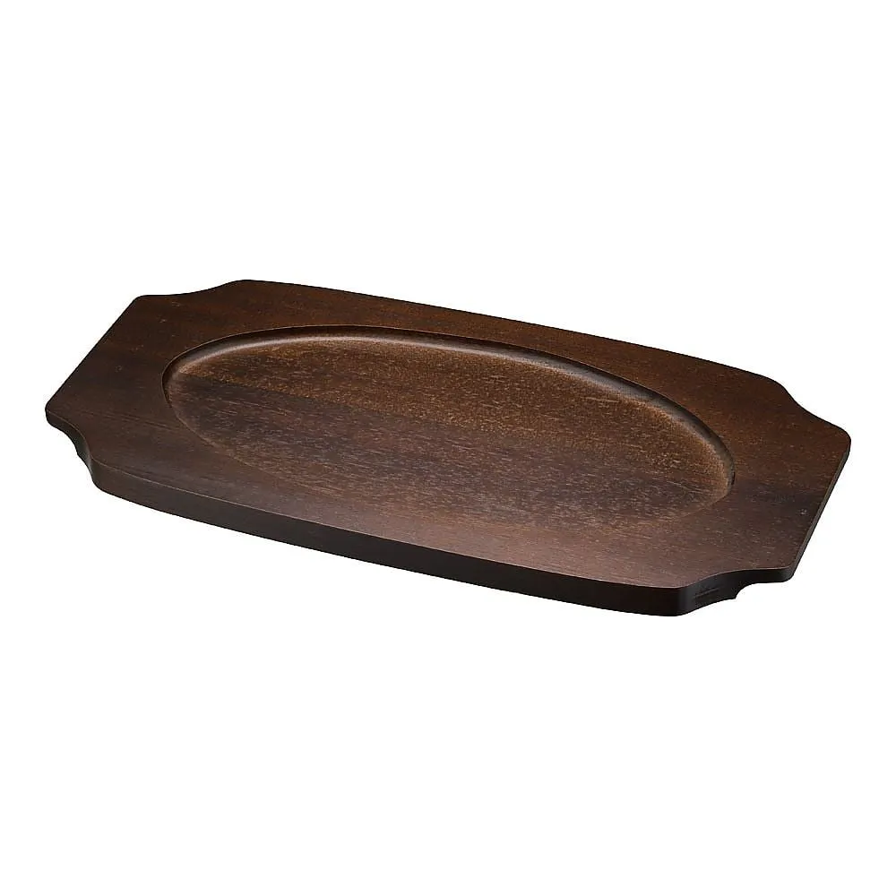 62-6822-13　Shenvald Oval Gratin Dish with Coupon for Dedicated Wooden Platform 1011-36