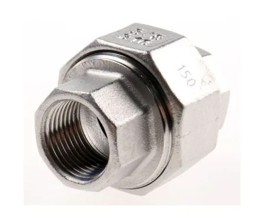63-7592-23　RS PRO Stainless Steel Octagon Straight Union 3/8in G(P) Female x 3/8in G(P) Female 1.48in　499-3423