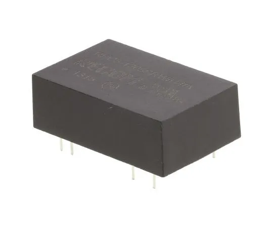 63-7568-51　Recom REC5 5W Isolated DC-DC Converter Through Hole, Voltage in 9 → 18 V dc, Voltage out 5V dc　REC5-1205SRWH4/A