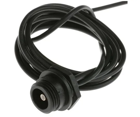 63-7587-49　Bulgin Panel Mount SMB Connector, Pre-Wired Termination, RG174 cable type　PX0414/1M50