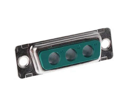 63-7624-25　Amphenol FCI DW Series, 3 (Power) Way Hybrid PCB D-Sub Connector　DA3W3SA00LF